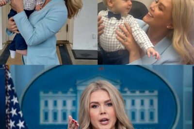 KAROLINE Leavitt has shared sweet snaps of her family visiting the White House – but fans were distracted by a detail in the background