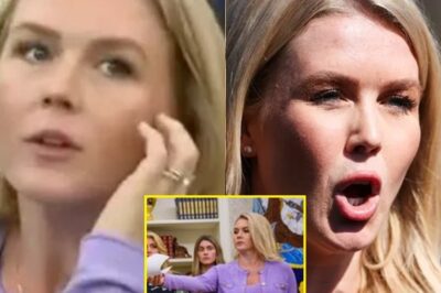 ALERT: Karoline Leavitt panicked and told the press to evacuate the room after a medical emergency — “GET OUT OF HERE!”