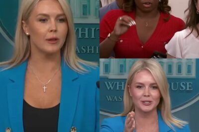 Unbelievable! Karoline Leavitt Completely Hum:iliates a Reporter Over the LA Ri0t Lies—The Aftermath is Unforgettable!
