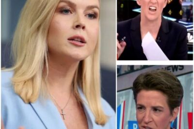 Unbelievable! Rachel Maddow Demands Security to Remove Karoline Leavitt After Their Heated On-Air Showdown—What Triggered the Sh0cking Outburst?