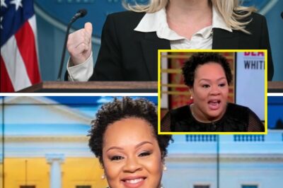 JUST IN: Karoline Leavitt Silences NBC’s Yamiche Alcindor — One Br:utal Response Turns Entire Press Room Cold