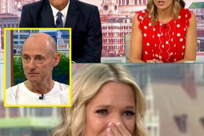 “I’M SORRY…” — Charlotte Hawkins breaks down in tears live on air during emotional interview, leaving the ITV studio in stunned silence as she’s forced to apologise to guest!