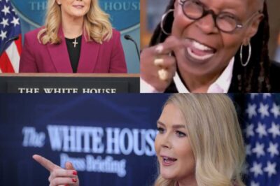 Explosive Showdown! Karoline Leavitt Stuns ‘The View’ With a Sh0cking On-Air Remark — Whoopi Goldberg Left Frozen as Entire Panel Falls Silent