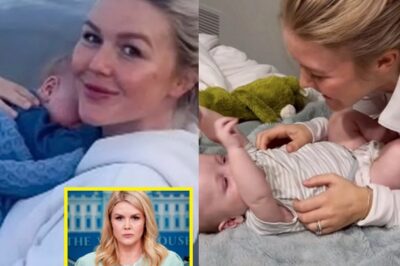 “A COMPLETELY DIFFERENT PERSON!” Karoline Leavitt leaves fans in tears as she shares an emotional message on her personal page — a stark contrast to her combative image at press briefings
