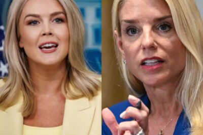 On-Air Showdown That Left No Survivors! Pam Bondi Crushes Karoline Leavitt With Savage Line About “Earning a Movement” — Studio Falls Silent as Debate Turns Explosive!