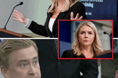 Sh0cking On-Air Clash: Karoline Leavitt Abruptly Silenced by Peter Doocy During Expl0sive Fox News Interview