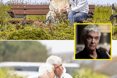 The moment Phillip Schofield confessed everything to his mother: The 87-year-old sat in silence by the sea as her son held her tightly, revealing a pain too deep for words
