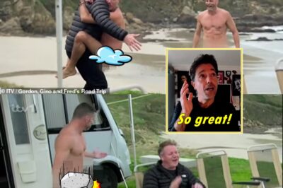 “What the h3.ll are you doing?!” – Gino D’Acampo and Fred Sirieix sh0ck Gordon Ramsay by going completely N.@.KED for a skinny dip on their Road Trip show! VIDE0